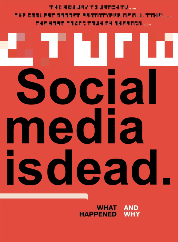 Social media is dead logo