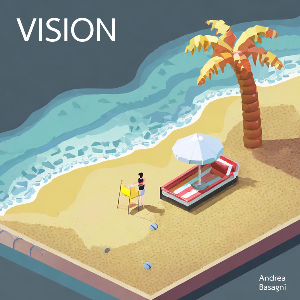 Copertina di Andrea Basagni - Vision